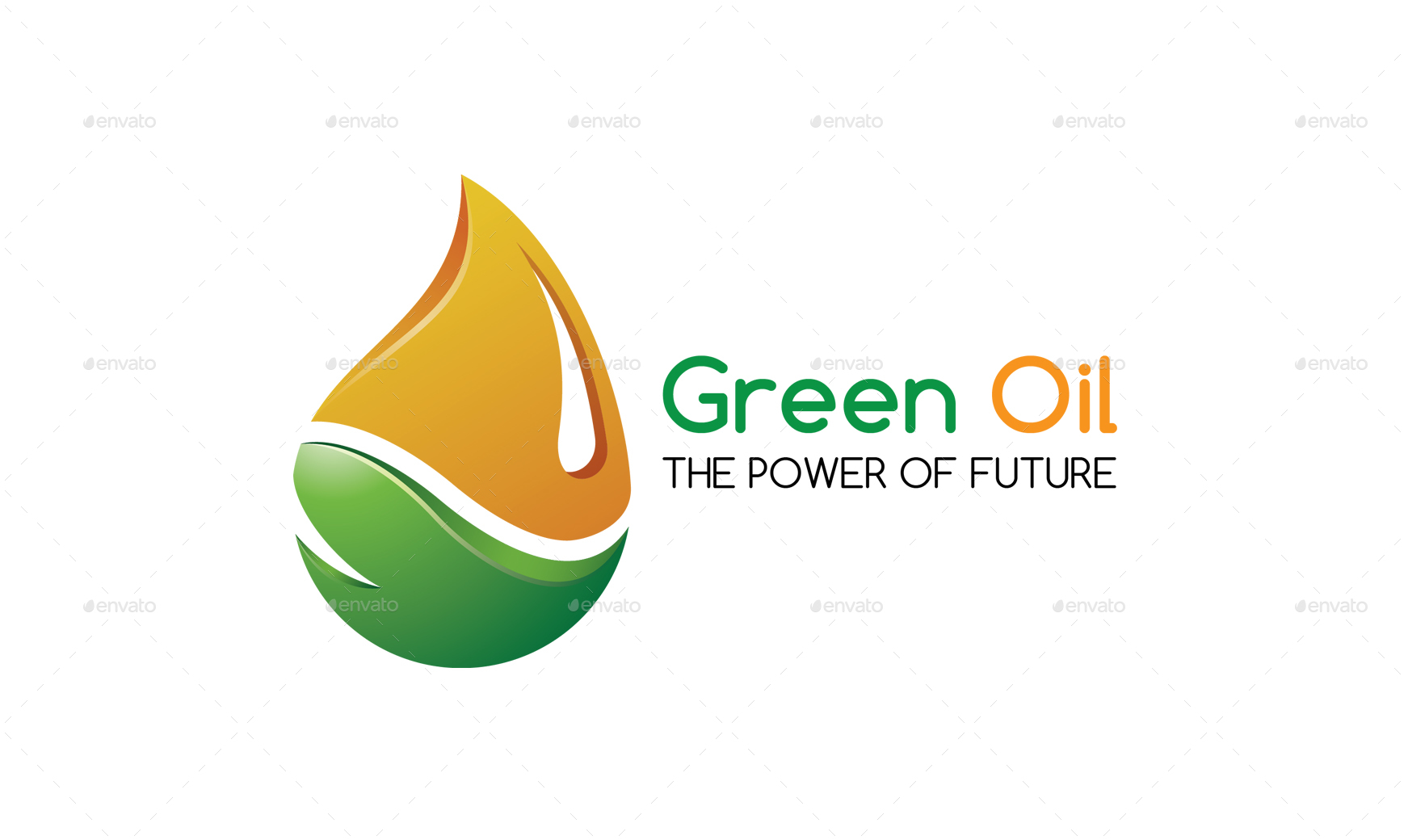 Green Oil Logo Template, Logo Templates GraphicRiver